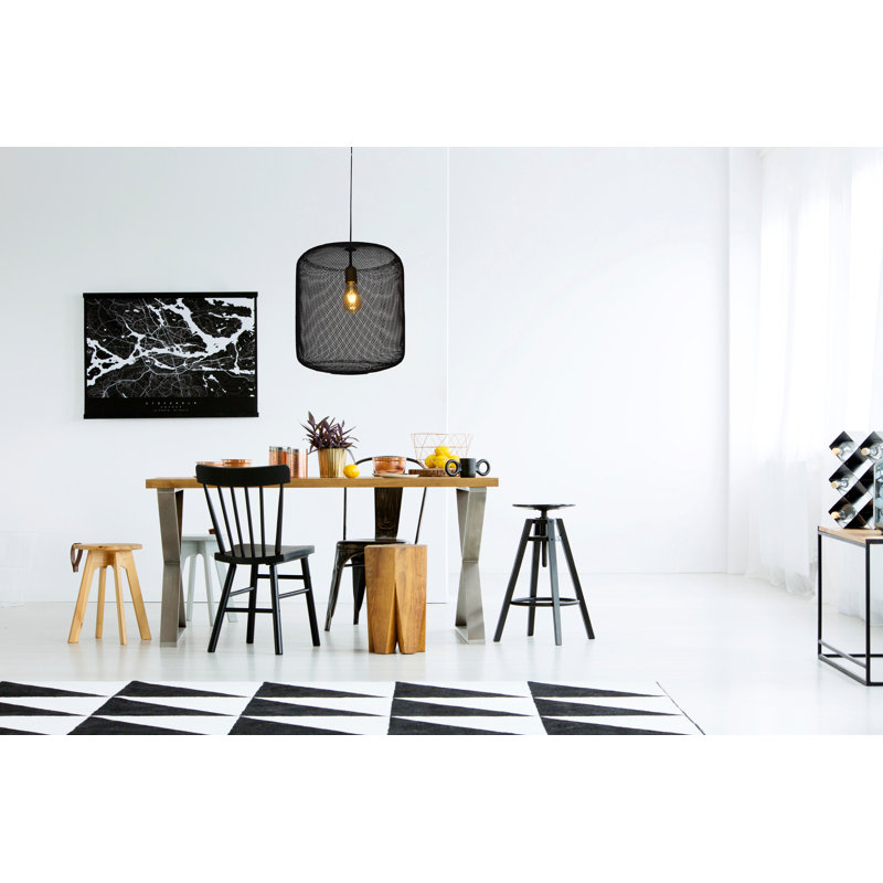 Róbert 1 - Light Black Cylinder Pendant
