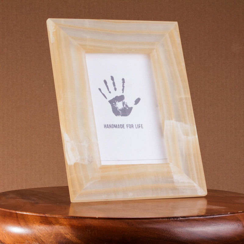 Beige Ceramic Matte Picture Frame