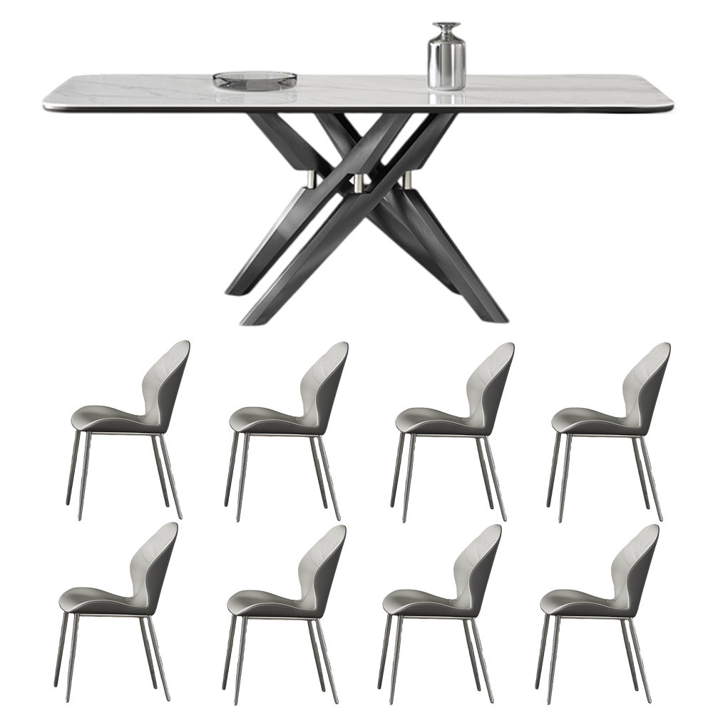 LABAORRY Italian light luxury modern simple rock table sets | Wayfair