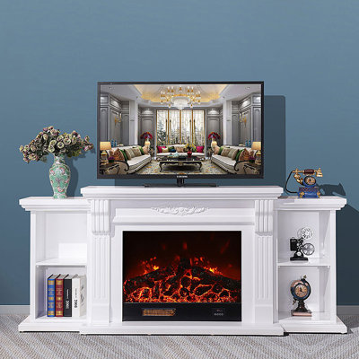 American Fireplace TV Storage Cabinet