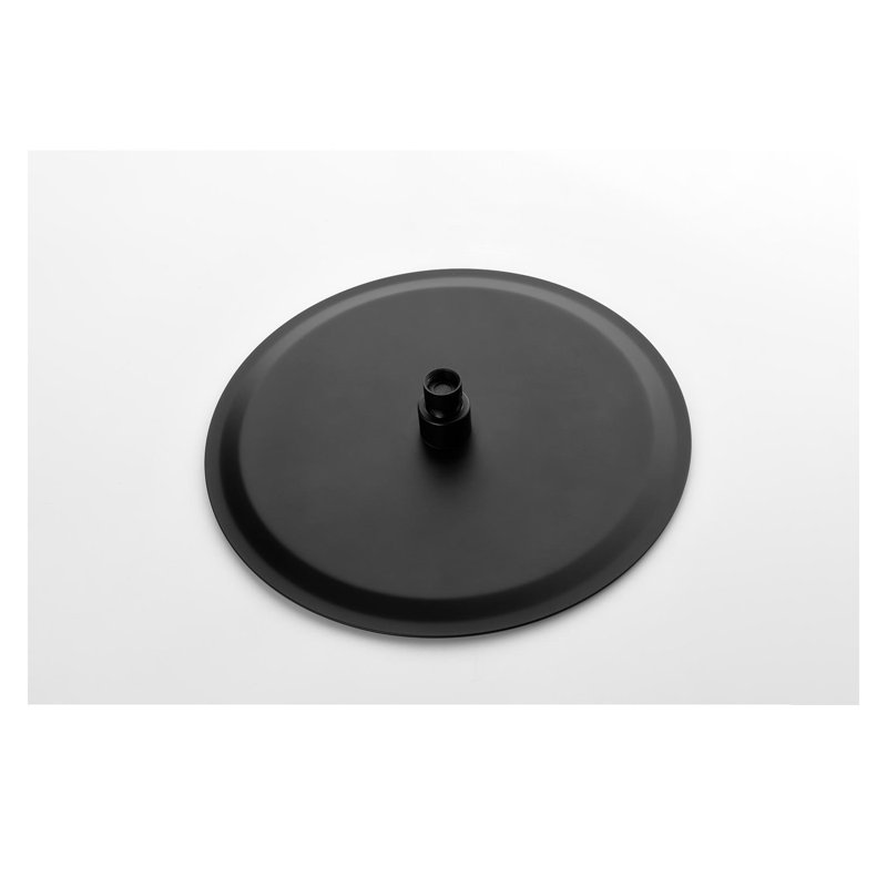 Système de douche en laiton noir mat avec pomme de douche à pluie, douche à main, barre coulissante, jets pour le corps et soupape d'équilibrage de pression