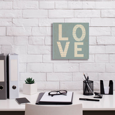 «Love Script On Blue» par Tom Quartermaine