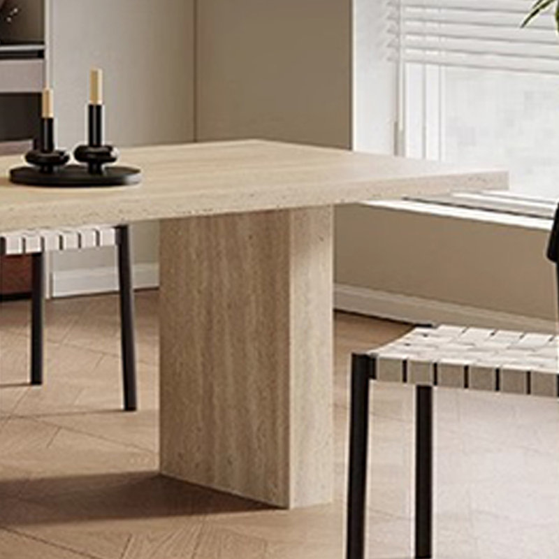 Letcher High-end rectangular rock table