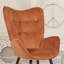 Garmon Velvet Armchair-87759081