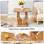 Table basse carrée en bois MDF