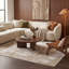 Tapis ivoire / doré Blake-2141486434