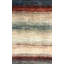Tapis vert / écume de mer / rouille nouvel âge 4 pi 3 po x 6 pi 1 po Gabbeh