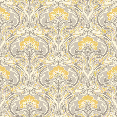 Flora Nouveau 10.05m x 53cm Wallpaper Roll