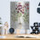  «Leucoium Flore» par Art Licensing Studio, art mural en métal, 12 po x 16 po