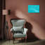 Art sur toile tendue par Williston Forge Vision Studio Gallery: Carte de Cuba en turquoise-1041768981