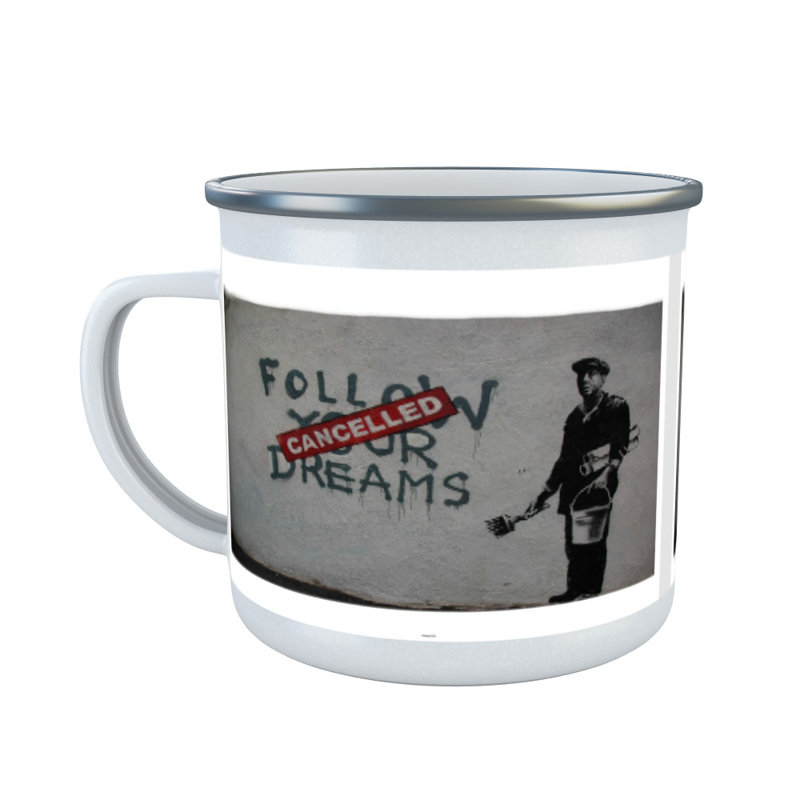 Flood Enamelware Camping Mug