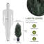 Arbre de pin artificiel vert de 90 cm, plante réaliste en plastique, convient à la décoration intérieure et extérieure, 2 pièces / ensemble