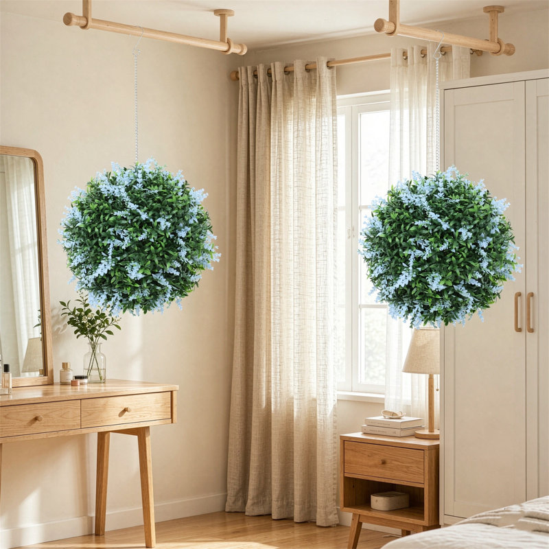 27 cm H Faux Topiary Plant