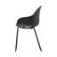 Fauteuil Academy avec structure en métal et siège en plastique-93534494-93534491