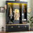LED Light Hall Tree (Black)