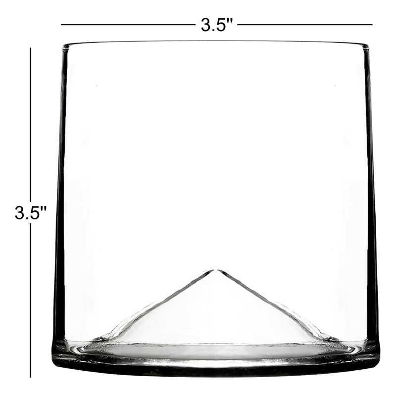 Monti Handmade Crystal Whiskey Glass, 13.5 oz.