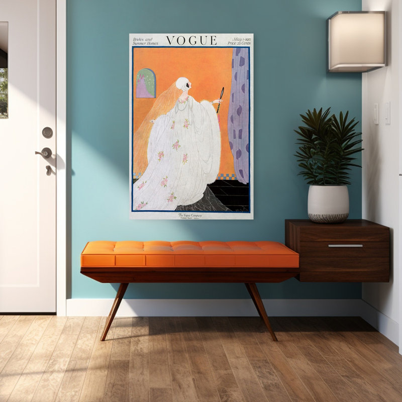 Art contemporain rétro, art rétro, H 48 po x l 32 po