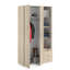 Wardrobe With Three Doors And Three Drawers-696106819-696091977