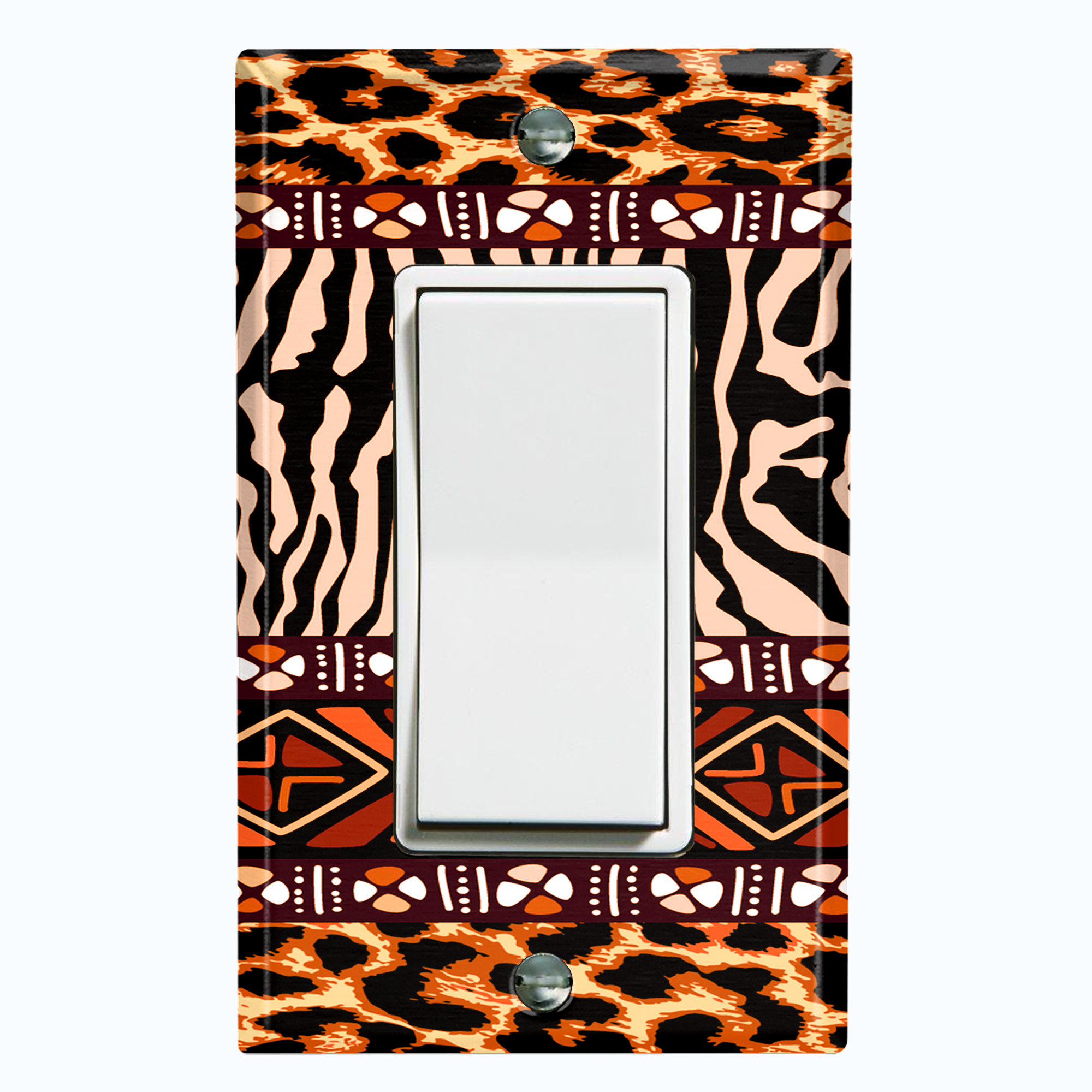 Peach Home Decor Plate WorldAcc Metal Light Switch Plate Outlet Cover ...