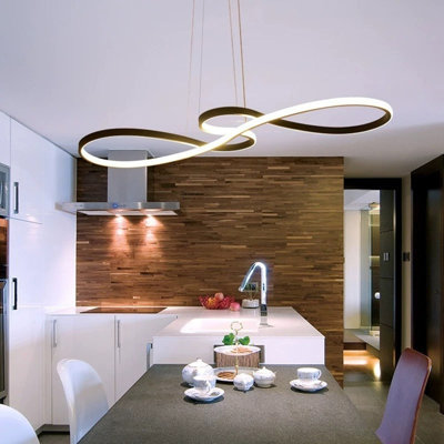 Deantez 1 - Light Unique/Statement LED Chandelier