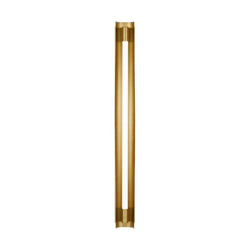 Carson 1 - Light LED Bath Bar, Burnished Brass
