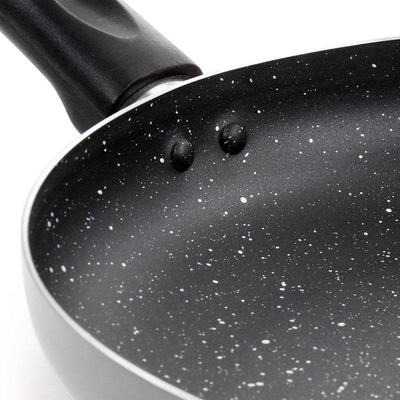 Oster Luneta Non Stick Aluminum Frying Pan, 8", Gray