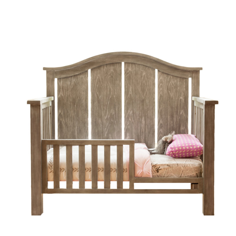 Milk Street Hudson Collection Toddler Bed Rail, Grey