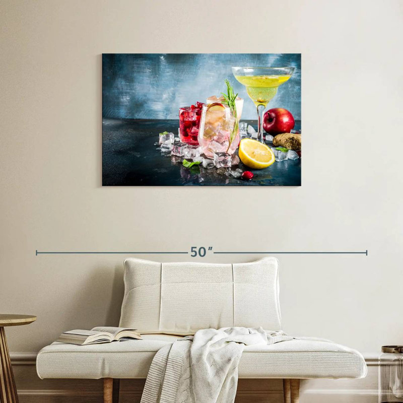 Bar et cocktail Yarlin, H 24 po x l 36 po