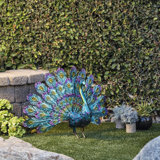 Candia Peacock Statue