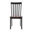 Chaise d'appoint à dossier en lattes-1081175279