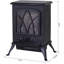 Gideon 54Cm H x 45Cm W Electric Fireplace