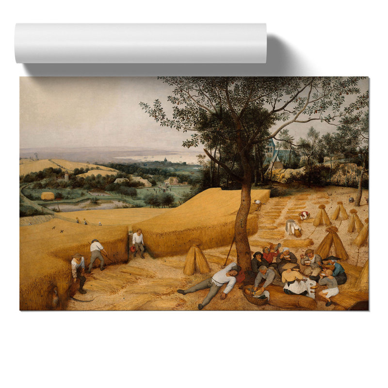 The Harvesters - No Frame Print, 21cm H x 30cm W x 0.1cm D