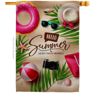 Double Sided 40'' H x 28'' W Polyester