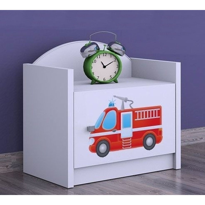 Coby Nightstand, White