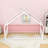 Charming House-Inspired Metal House Bed With Slats-327885162-327885153