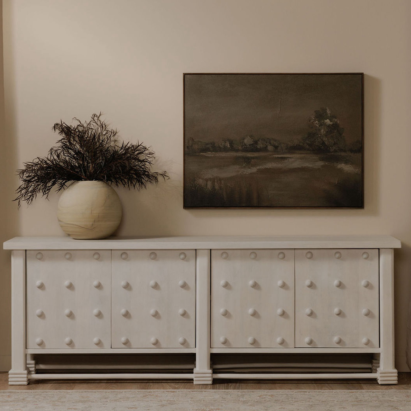 Blouson Framed Painting