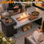 Square Fire Pit Table