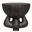Table de bout à motif abstrait africain