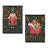 Nutcracker & Sleigh Suede House Flag