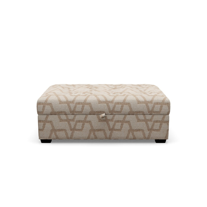 Baxter Square Ottoman, Java, Perky 855412