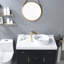 Robinet de salle de bain monotrou avec bonde-70325894