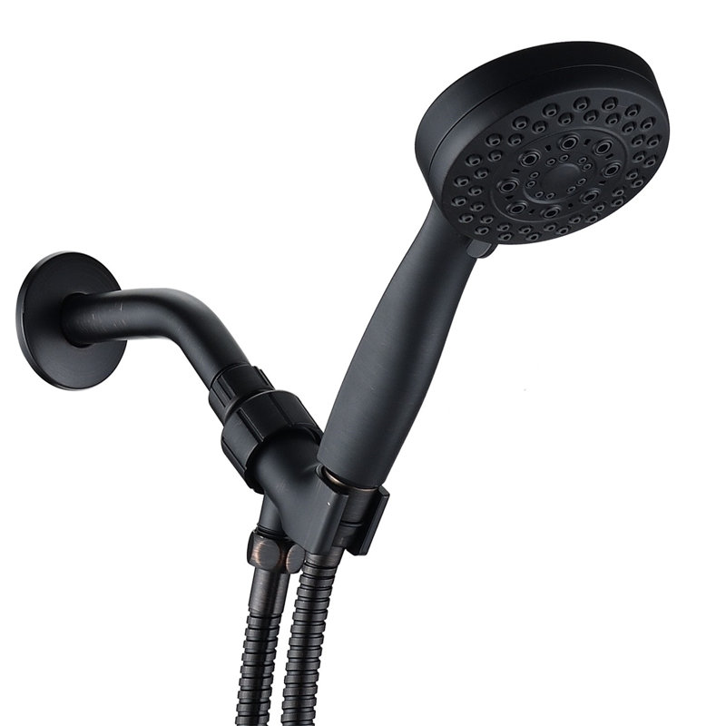 Handheld Shower Head 2.5 GPM GPM, Black
