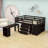 Englas Kids Full Loft Bed with Drawers-275118137