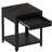 Square double-layer coffee table