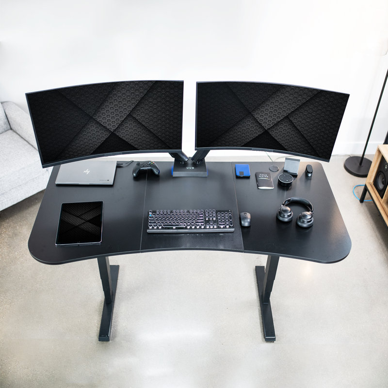 63.1in x 31.5in Table Top, Black Carbon Fiber