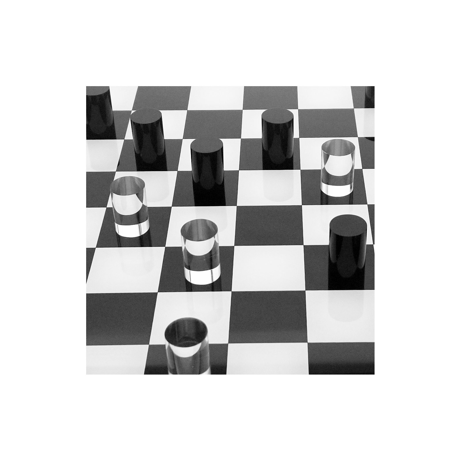 Ondisplay 3D Luxe Acrylic Checkers