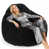 Black Microfiber/Microsuede