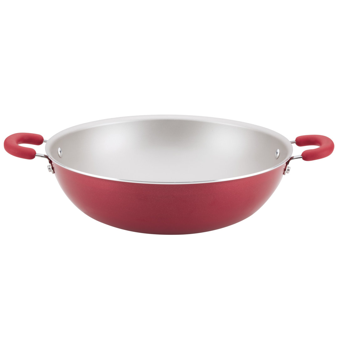 Rachael Ray Create Delicious Nonstick Induction Wok, 14.25 Inch Rachael Ray 