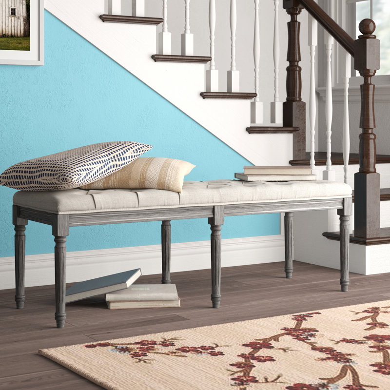 Colin Polyester Upholstered Bench