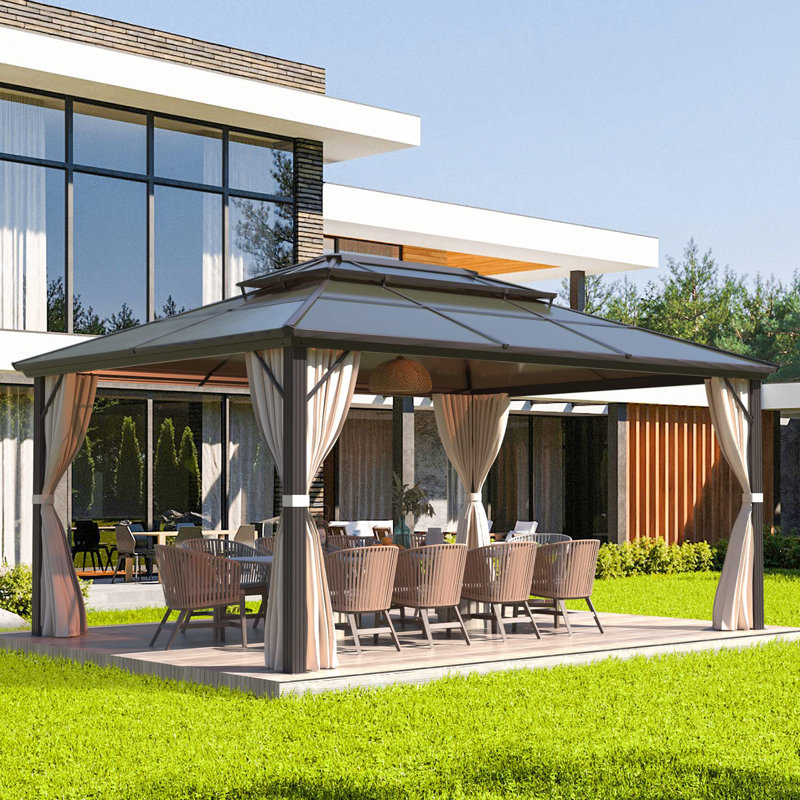 16 pi L 12 pi. Pavillon en D
